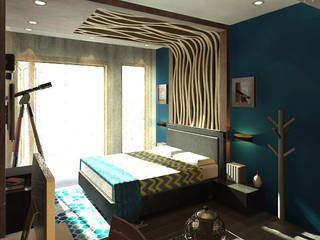 Sheth Residence, Ramnani & Associates Ramnani & Associates Dormitorios de estilo moderno