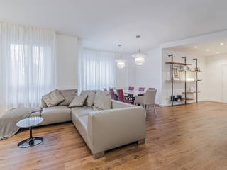 Ristrutturazione appartamento Milano, Tibaldi, Facile Ristrutturare Facile Ristrutturare Living room