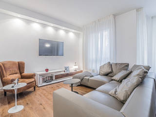 Ristrutturazione appartamento Milano, Tibaldi, Facile Ristrutturare Facile Ristrutturare Living room