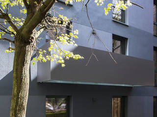 Shared Living Apartments , Sehw Architektur Sehw Architektur Espaços de restauração minimalistas Cinzento