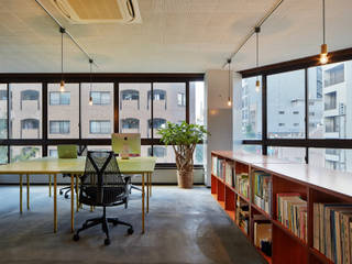 CHI CHI 名古屋OFFICE, 一級建築士事務所 こより 一級建築士事務所 こより Media room Multicolored