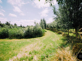 Landschapspark langs A59, Buro Buitenom exterieurontwerpers Buro Buitenom exterieurontwerpers Jardin rural