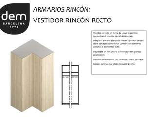 ARMARIOS RINCON, Tedyc, SL Tedyc, SL 臥室 木頭 Wood effect