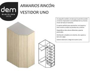 ARMARIOS RINCON, Tedyc, SL Tedyc, SL Dormitorios modernos: Ideas, imágenes y decoración Madera Acabado en madera