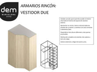 ARMARIOS RINCON, Tedyc, SL Tedyc, SL Dormitorios de estilo moderno Madera Acabado en madera