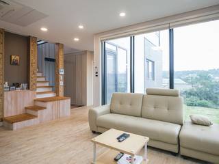 제주도 30평주택, MetaPhora Co.,LTD MetaPhora Co.,LTD Modern living room