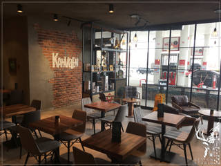 Kahvelen Cafe&Roastery, ODBS DESIGN STUDIO ODBS DESIGN STUDIO พื้นที่เชิงพาณิชย์ Commercial Spaces