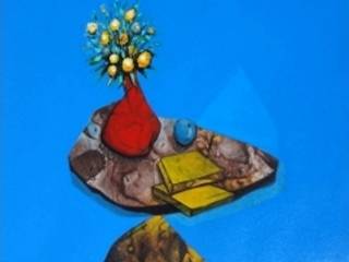 Buy “Flower Pot” Still Life Painting Online, Indian Art Ideas Indian Art Ideas ІлюстраціїКартини та картини