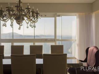 Ibiza Towers 3102, Plurale Arquitetura Plurale Arquitetura Salas de jantar modernas