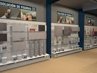 Showroom para la empresa Fibras y Mallas, Diseño de Locales Diseño de Locales 商業空間