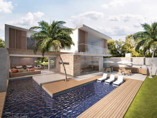 Condomínio Villa Solaia Residencial Barueri, SET Arquitetura e Construções SET Arquitetura e Construções Modern pool