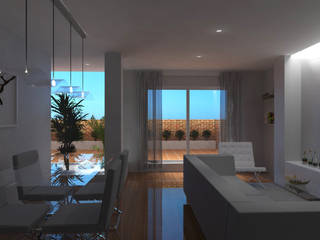 Piso Alferez, PL Architecture PL Architecture Modern living room