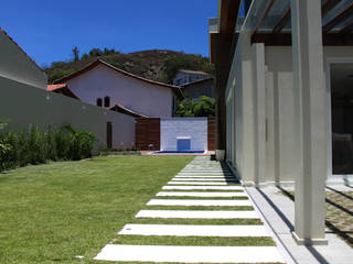 Casa em Jacarepaguá, Rafael Mirza Arquitetura Rafael Mirza Arquitetura Casas de estilo moderno