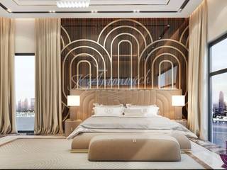 ​Modern Bedroom design ideas by Katrina Antonovich, Luxury Antonovich Design Luxury Antonovich Design Modern Bedroom