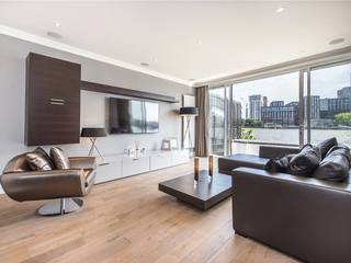 The Icon, Grosvenor Road, London, SW1V, APT Renovation Ltd APT Renovation Ltd Modern Living Room