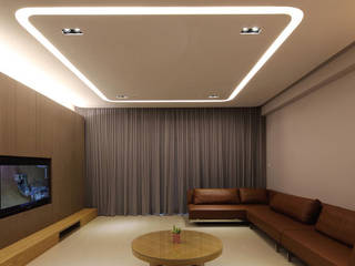 井然有序, 宇喆室內裝修設計有限公司 宇喆室內裝修設計有限公司 Modern living room