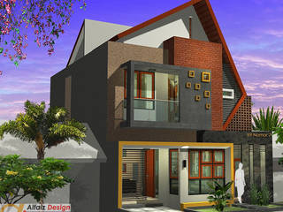 Rumah Jatiwaringin, Alfaiz Design Alfaiz Design Tropikal Evler