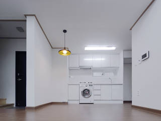 상수동 다가구주택, 디자인 인사이트 (DESIGN INSITE) 디자인 인사이트 (DESIGN INSITE) Modern Living Room
