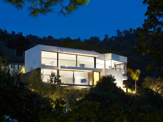 Vanguardista Casa equipada con Domotica, Energía Solar, Iluminación Led y más, Anna Podio arquitectura Anna Podio arquitectura Mediterranean style house