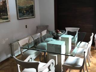 Proyecto Mesa, San Carlos de Apoquindo., Muebles Menard Muebles Menard Modern dining room