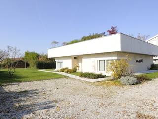 LDA_DM1: l’equilibrio termico verde!, Laboratorio di Architettura di Lamon Arch. Luciano Laboratorio di Architettura di Lamon Arch. Luciano Modern houses