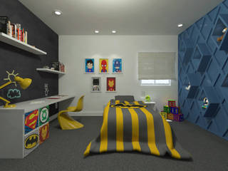 Dormitório Infantil, Barbara Interiores Barbara Interiores Nursery/kid’s room Wood Wood effect