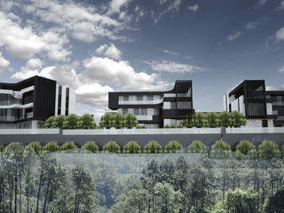 秀岡山莊, 行一建築 _ Yuan Architects 行一建築 _ Yuan Architects Modern home