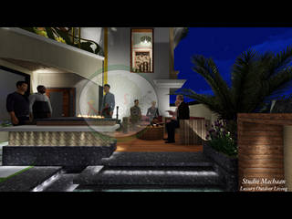 Residence Terrace Garden Design, Studio Machaan Studio Machaan Taman Modern