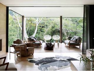 House Cowies Hill Modern living room by Ferguson Architects Modern