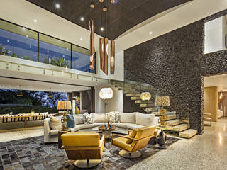 House Umhlanga Modern living room by Ferguson Architects Modern