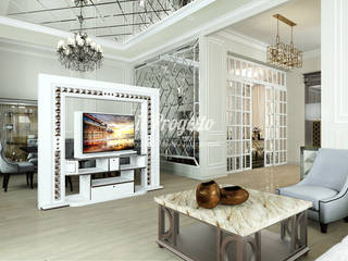 КП Ильинское, Dарья Sтепанова Dарья Sтепанова Living room