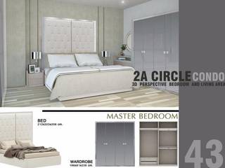 CIRCLE 2 (STYLE LUXURY), Future Interior Design Co.,Ltd. Future Interior Design Co.,Ltd. Phòng ngủ phong cách chiết trung