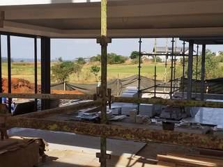 House Cotswold Downs Modern living room by Ferguson Architects Modern