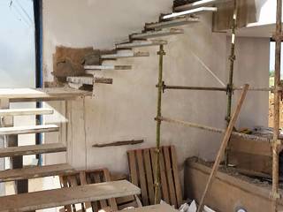 House Cotswold Downs Modern Corridor, Hallway and Staircase by Ferguson Architects Modern