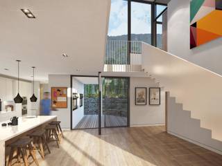 Oranjezicht House #02, Kunst Architecture & Interiors Kunst Architecture & Interiors Modern style kitchen