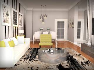 BGC Yunuseli Toki / Bursa, GEKADESIGN GEKADESIGN Modern Living Room