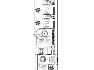 Casa en la Colonia Maya, Gamboa Arquitectos Gamboa Arquitectos Taman Minimalis