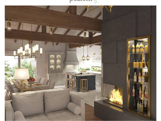 Projekt domu pod Białą Podlaską, poziom3. poziom3. Living room