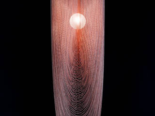 Double Spiral Pod Pendant, willowlamp willowlamp ArtworkOther artistic objects
