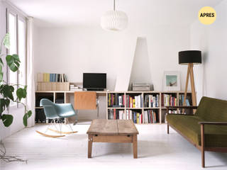 APPARTEMENT JBD, MEMO Architecture MEMO Architecture Study/office Wood Wood effect