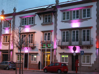 Iluminação LED - Hostel WELCOME IN – Aveiro, Lux Concept - Iluminação LED Lux Concept - Iluminação LED Espacios comerciales