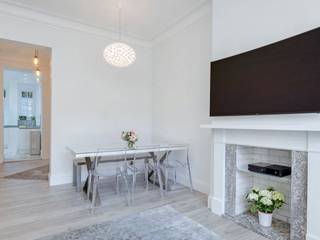 Maida Vale, Patience Designs Studio Ltd Patience Designs Studio Ltd Moderne Wohnzimmer