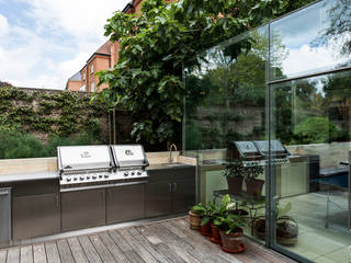Outdoor Kitchen, GEC Anderson Limited GEC Anderson Limited ห้องครัว