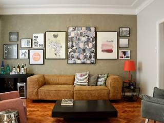 Apartamento Aires Saldanha, fpr Studio fpr Studio Industrial style living room Grey