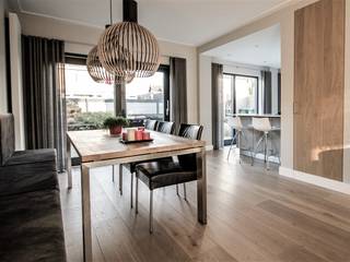 re-styling woning Roosendaal, Van Toledo interieurontwerp & advies Van Toledo interieurontwerp & advies Comedores de estilo moderno Madera Acabado en madera