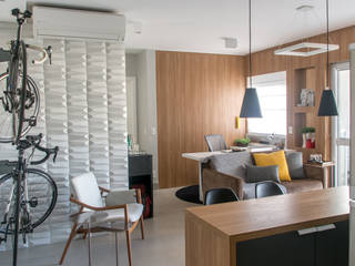 Apartamento na Bela Vista, Danyela Corrêa Arquitetura Danyela Corrêa Arquitetura Living room