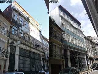 Remodelação de edificio Rua Comercio do Porto_Porto, miguel lima amorim - arquitecto - arquimla miguel lima amorim - arquitecto - arquimla