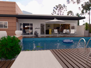 Reforma no Jardim, Vinicius Miguel Arquitetura Vinicius Miguel Arquitetura โรงรถและหลังคากันแดด