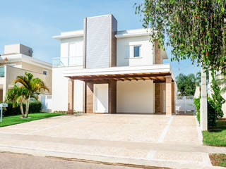 ARQUITETURA RESIDENCIAL JUNDIAÍ RESERVA DA SERRA, Aresto Arquitetura Aresto Arquitetura モダンな 家