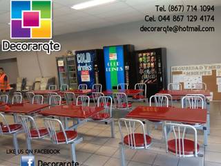 Comedor industrial., Decorarqte Decorarqte Їдальня Метал